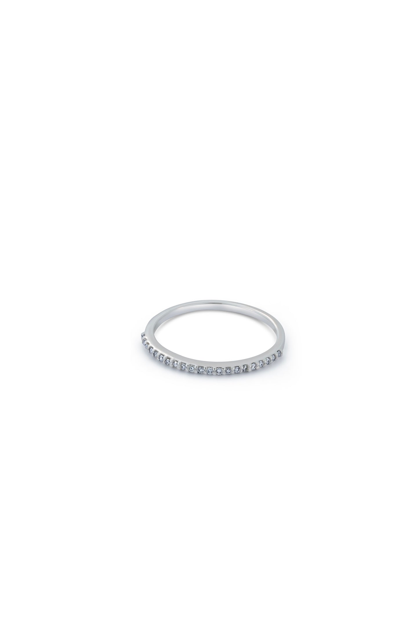 Half pave band