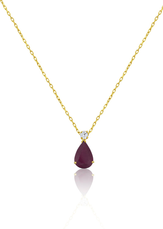Ruby necklace