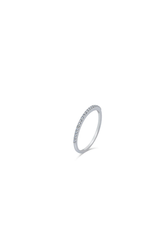 Half pave band