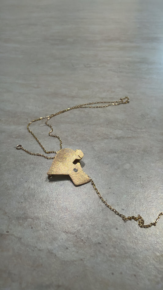 Kuwait 2 in 1 Necklace and Brooch